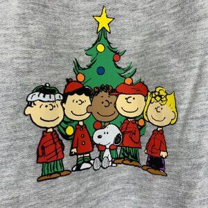 PEANUTS 2021 HOLIDAY SNOOPY AND CHARACTERS SWEATPANTS-Size XS